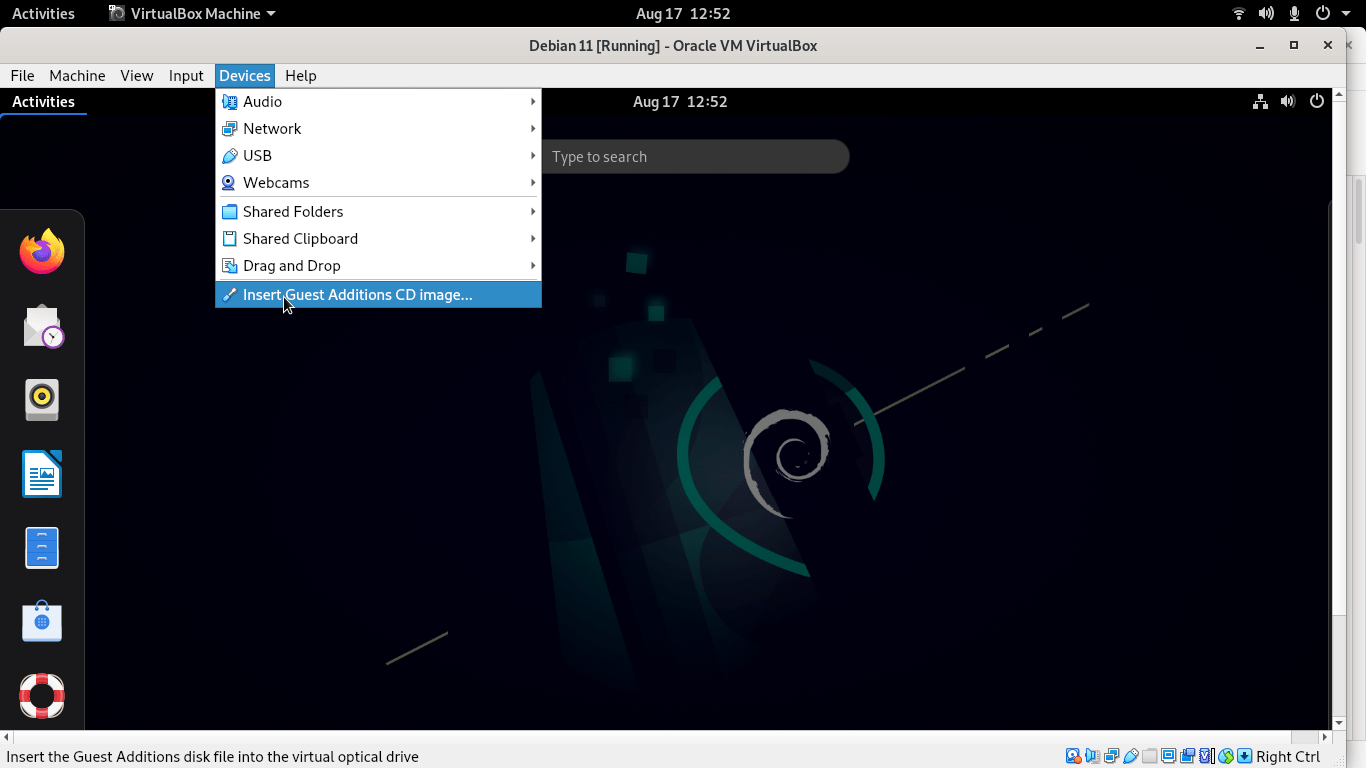 Install VirtualBox guest additions on Debian 11/10 - TechViewLeo Install Virtualbox Guest Additions On Debian 11/10 Techviewleo