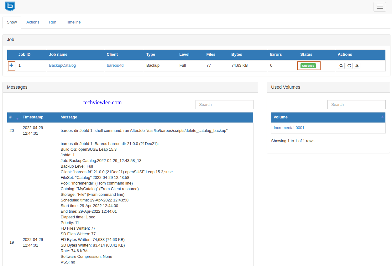 Bareos Backup : Bareos: A Sustainable Backup Solution – QKZIZV