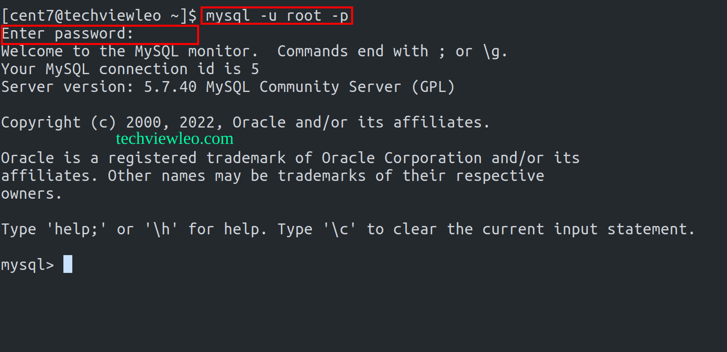 How To Recover MySQL MariaDB Root User Password TechViewLeo